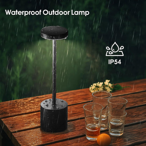 AUDLES portable lightweight design lamp ready for camping, dining, or reading corners.