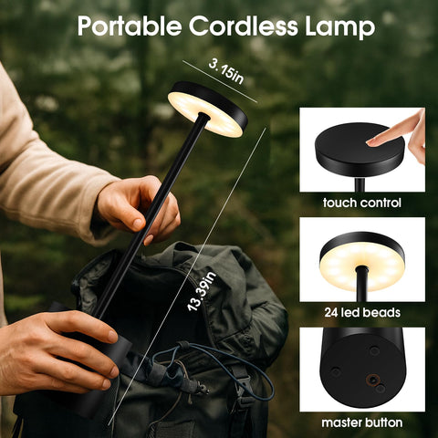 AUDLES touch-control dimmable light for mood-adjustable spaces.