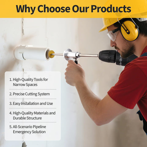 Aufee durable stainless frame and HSS blades endure tough jobs.