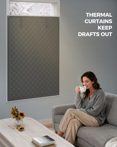 Augblinds double-layer cotton liner adds thick warmth and sound dampening