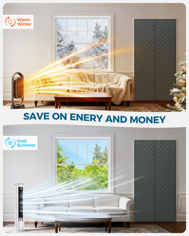Augblinds double-layer liner adds softness and extra insulation.