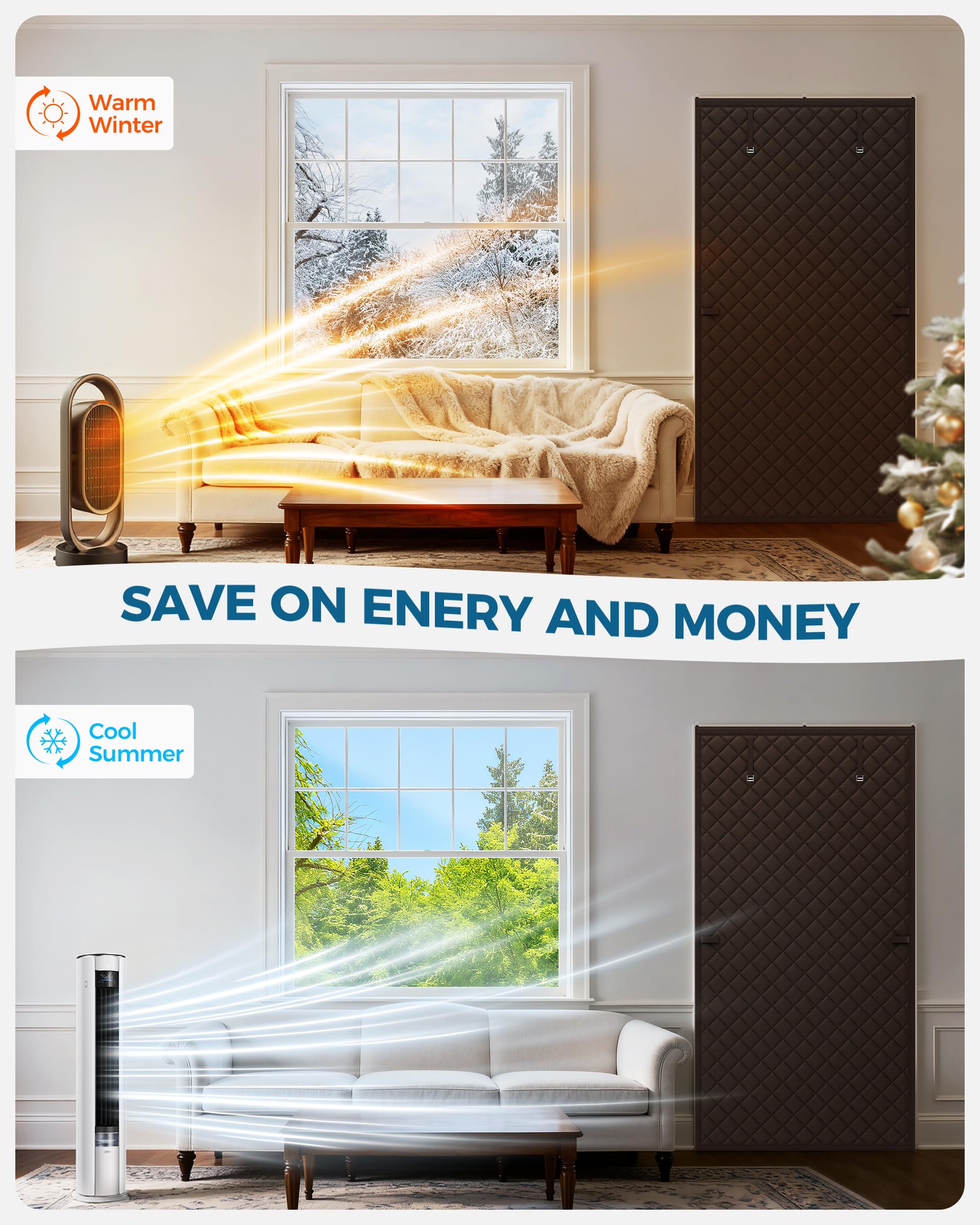 Augblinds energy-control curtain offers better winter warmth and summer cooling.