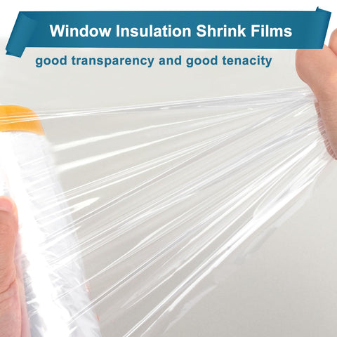 Augblinds hair dryer used to shrink film for wrinkle free visibility.