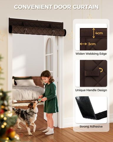 Augblinds 32x80 door fit with 35x82 curtain for precise sizing.