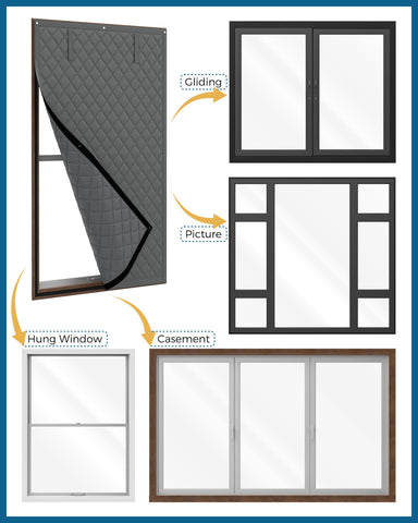 Augblinds window draft-blocking solution enhances room comfort and privacy.