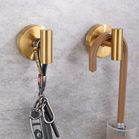 Augegel bedroom hook for coats and hats with strong load-bearing.