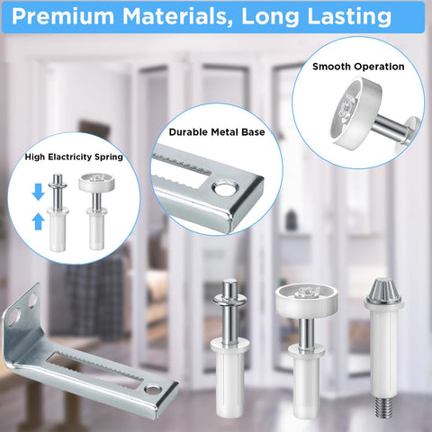 Augenweide bottom pivot with spring for consistent door return