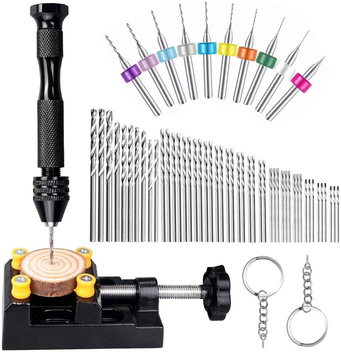 Augenweide pin vise hand drill for precise jewelry drilling