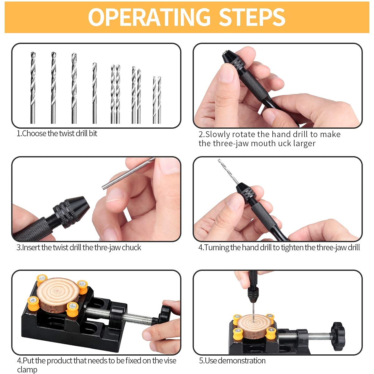 Augenweide resin crafting drilling with smooth results
