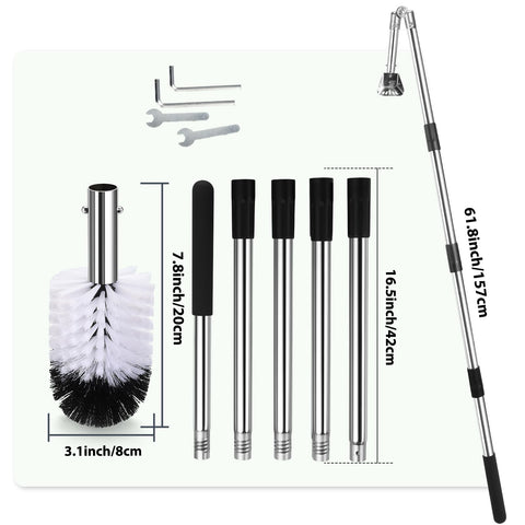 AugFir durable stainless steel tool set resists rust for long-lasting use