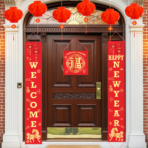 Auihiay gift-ready New Year decor set for friends and family