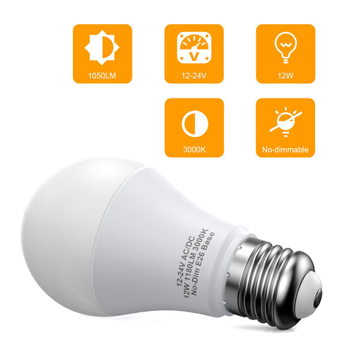 AUIOMUTO 12V LED bulb for marine lighting provides dependable daylight illumination on boats.