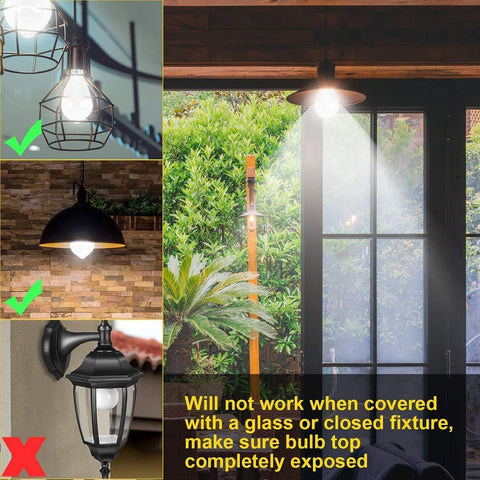 Aukora dusk to dawn bulb with motion helps hands free bathroom lighting