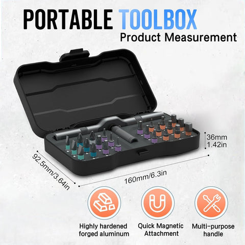 AULCTR ergonomic screwdriver grip offers comfortable, fatigue-free use