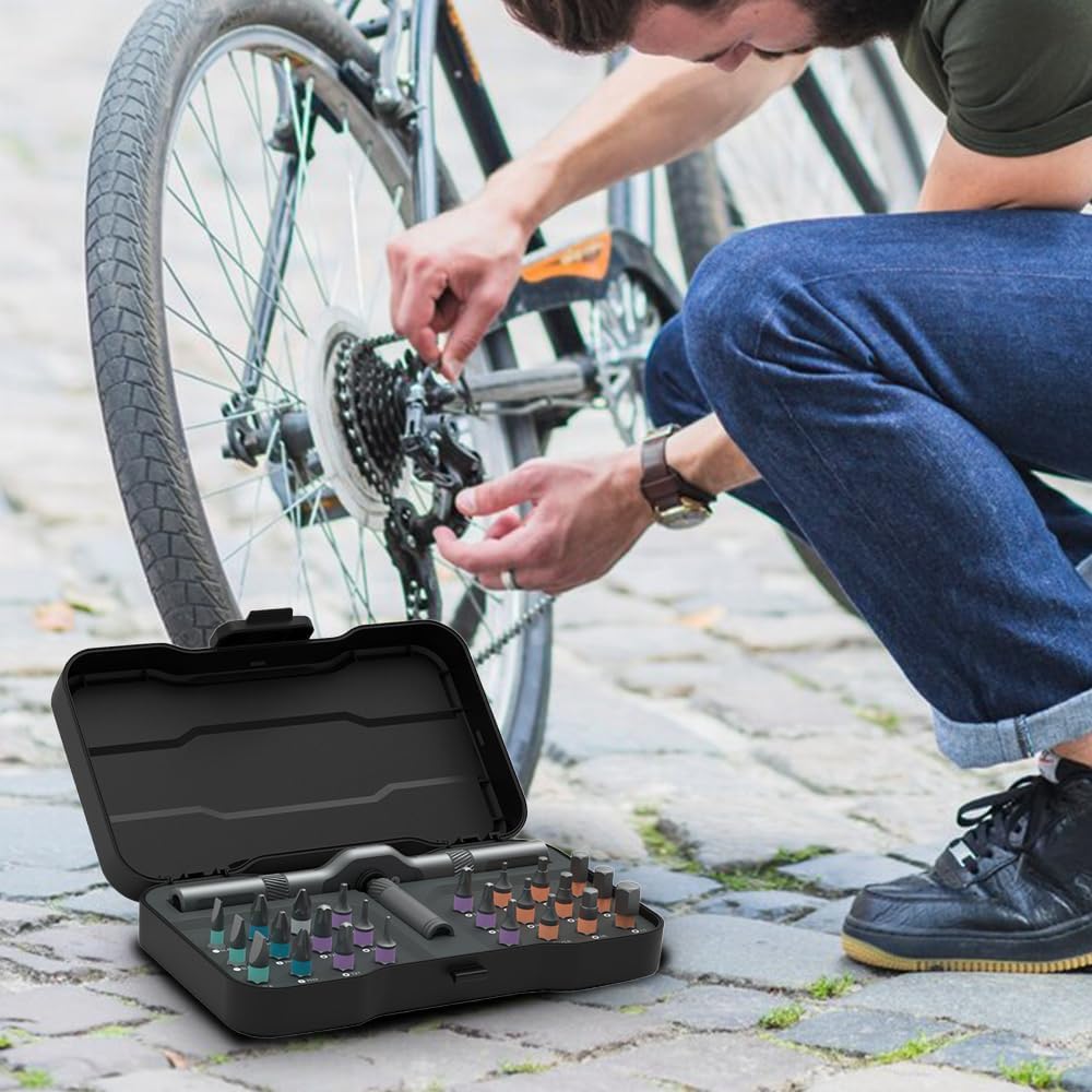 AULCTR multi-bit tool gift pack ideal for DIY enthusiasts and professionals