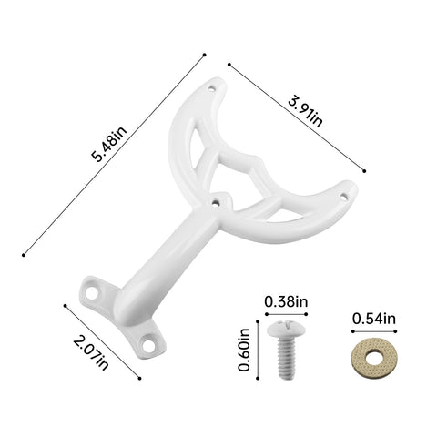 Aulpq replacement arm close-up shows precise fitment for 42-inch fans.