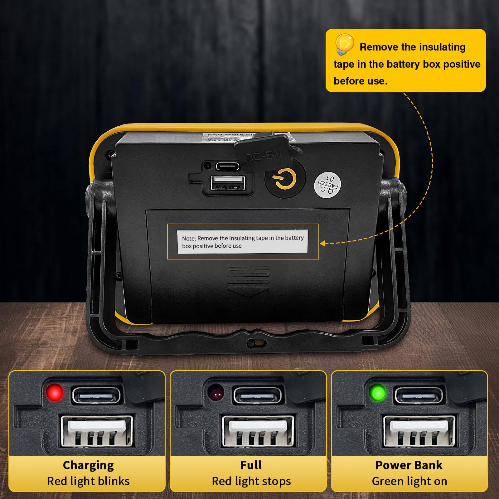 AUMIO IP42 rugged waterproof construction for outdoors.