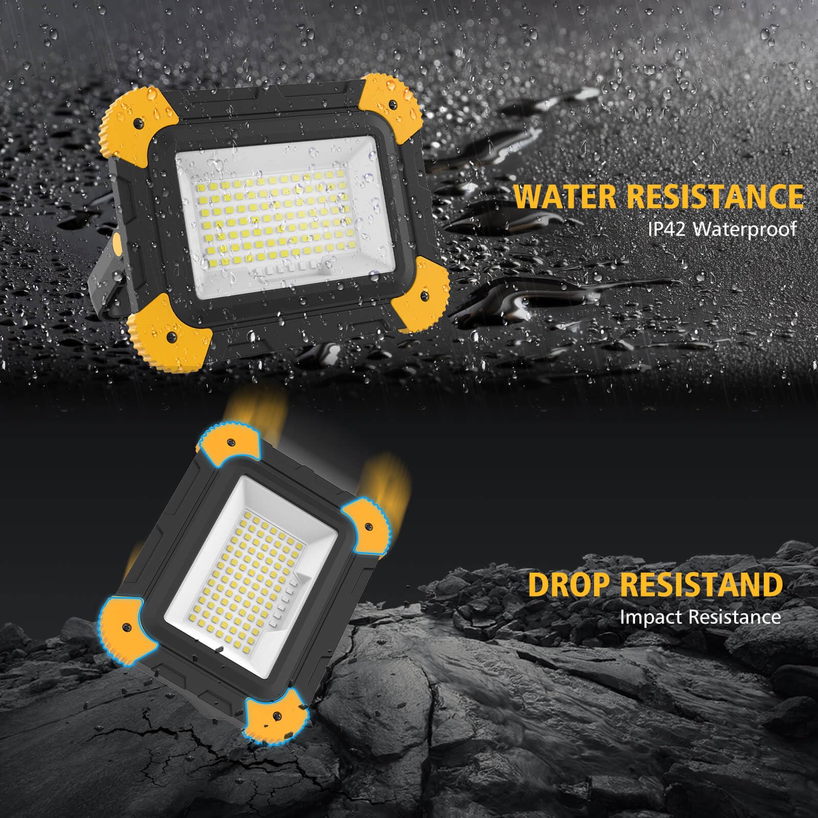 AUMIO 2-pack ideal gifts for men who value versatile outdoor lighting.