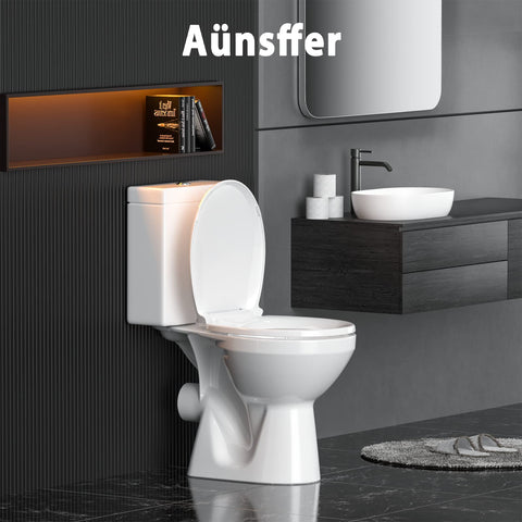 Aünsffer B2B availability for bulk orders of black toilet seats.