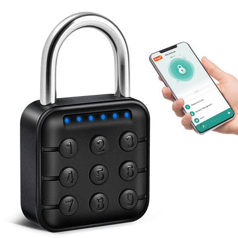 AuntyFey smart combination lock keypad for secure gym locker access