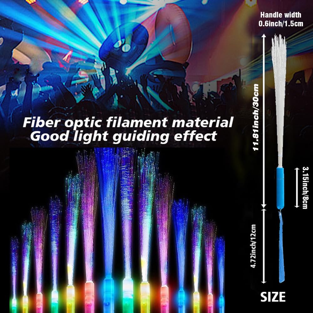 Auntzyj extra-bright strands create vivid light trails at night.