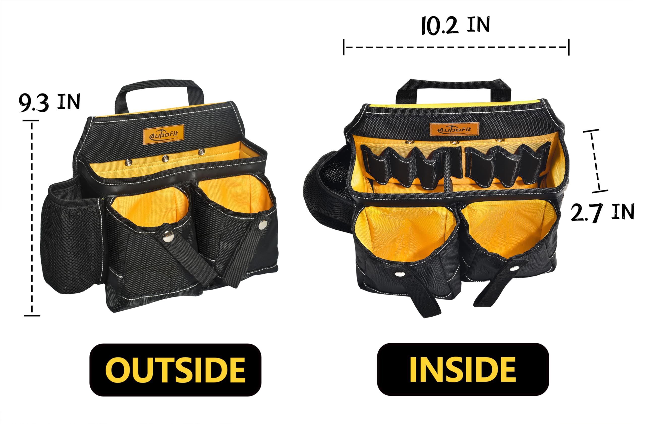 aupo-fit hammer holder provides secure storage during tasks