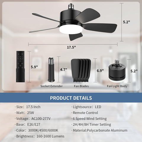 Aupuslite ideal for bedrooms, living rooms, and kitchens
