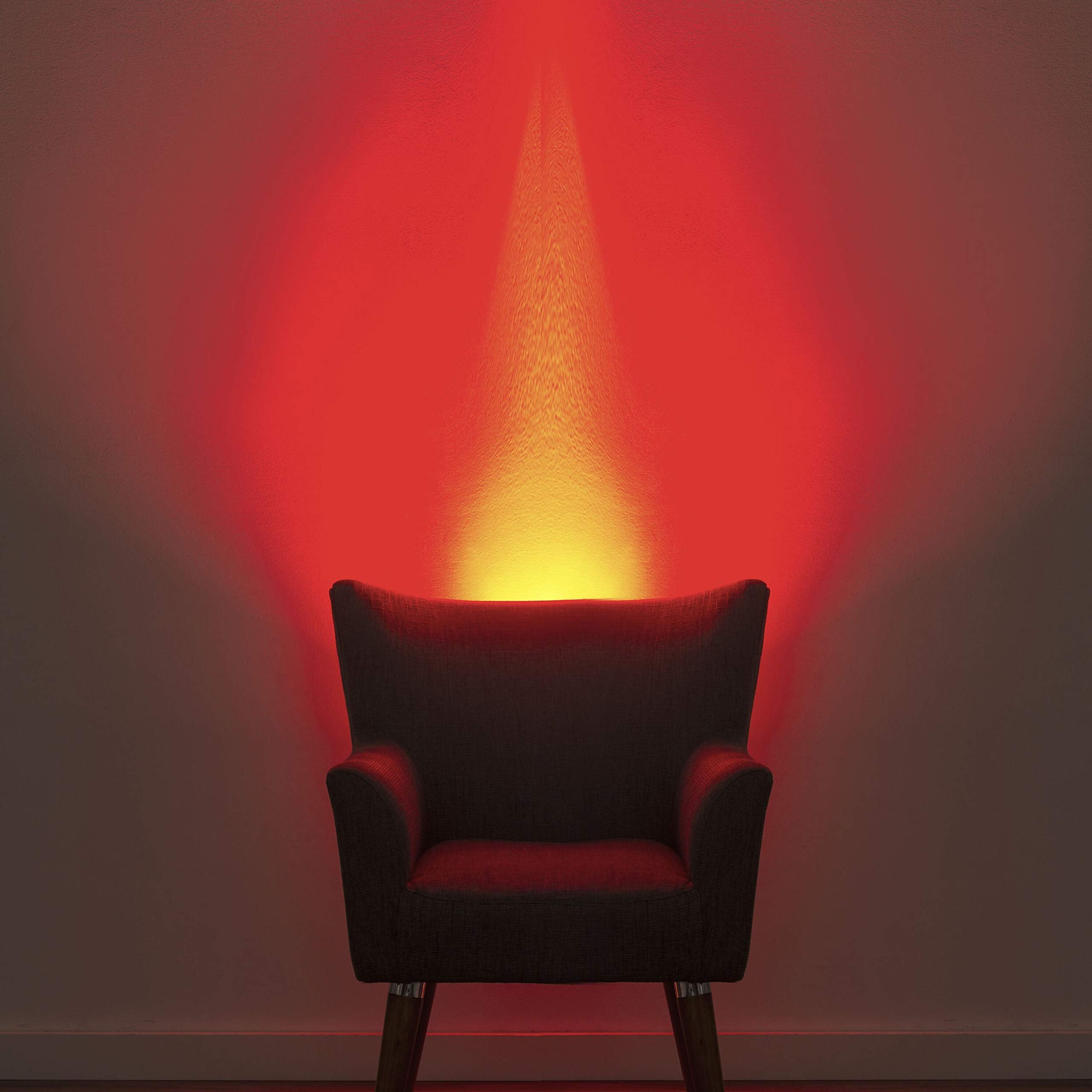 AURAGLOW plug-in design with bulb not included enables quick setup.