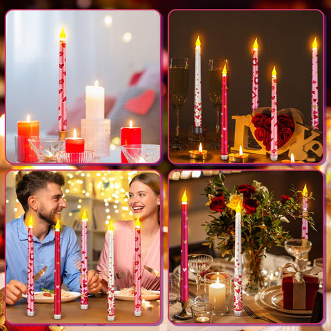 Aurelema Valentine's flameless candles ideal for gifting