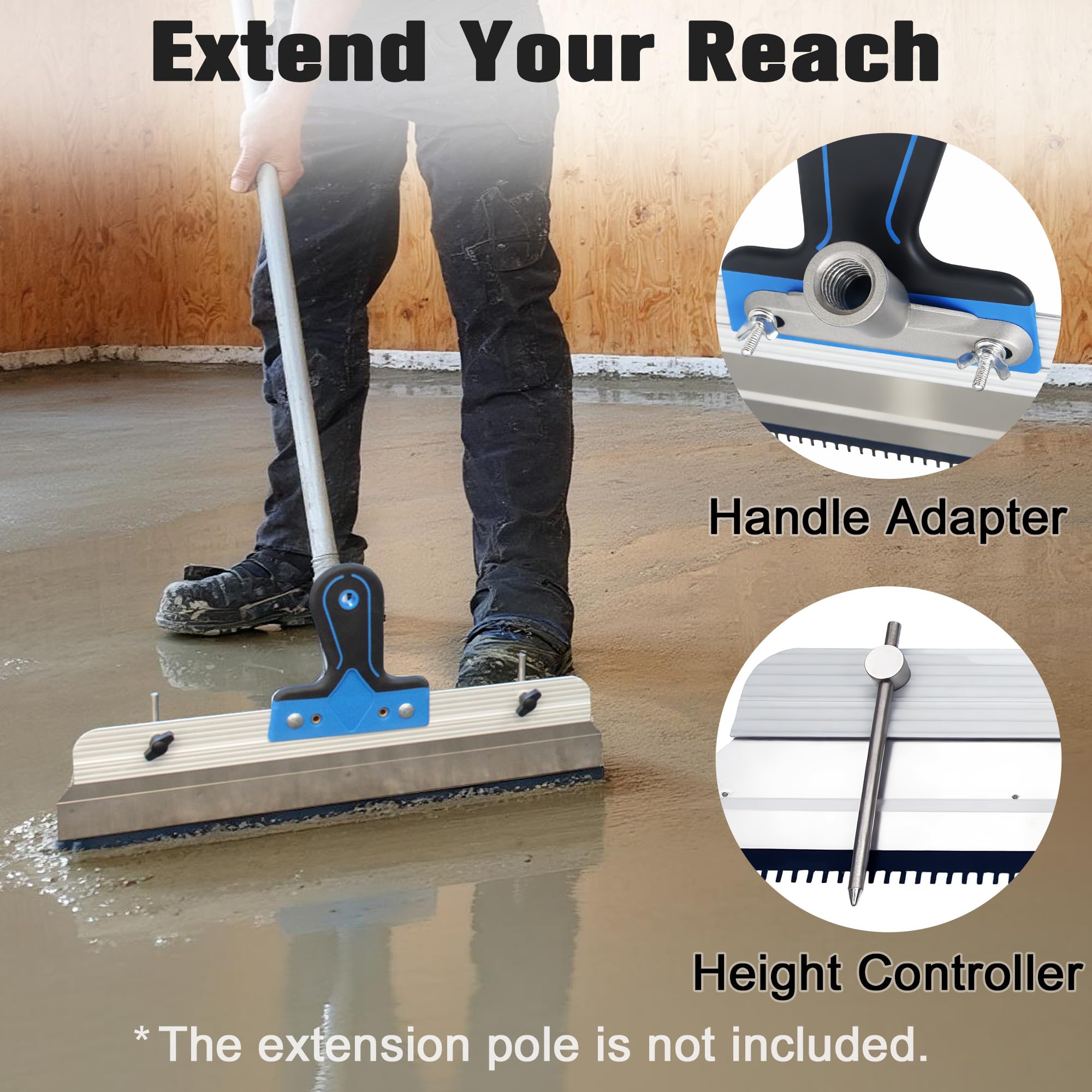 Aurixus epoxy and cement paint roller delivers even coats.