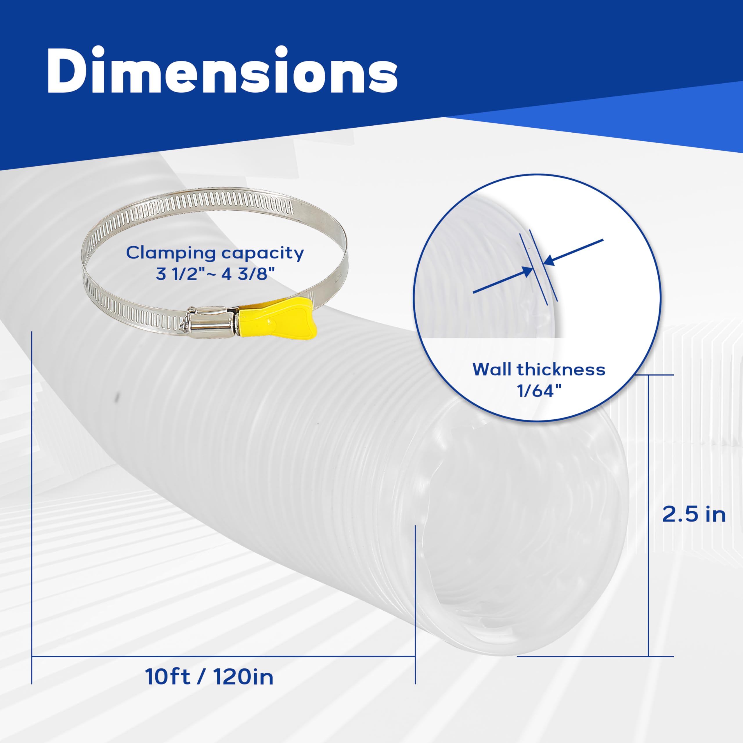 AuroraReveal 304 stainless steel clamps secure connections and resist corrosion