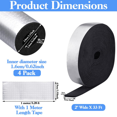 Auroray foam wrap aluminum foil pipe cover provides versatile insulation and corrosion resistance.