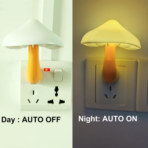 AUSAYE dusk-to-dawn night light activates automatically for safe entryways