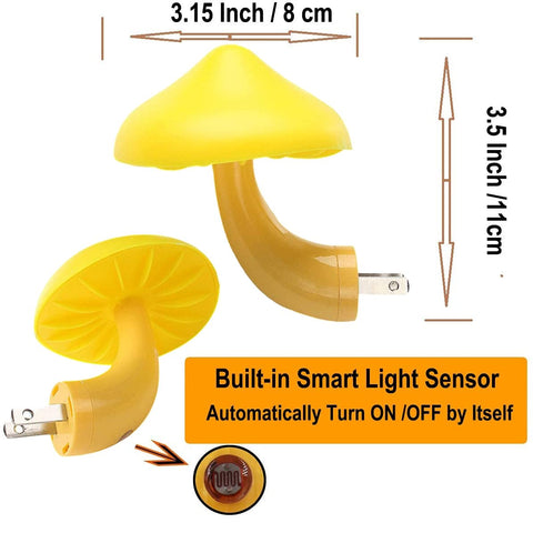AUSAYE night light compact form suits small spaces with warm ambience
