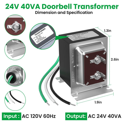 Auspow transformer wiring terminal block for secure connections