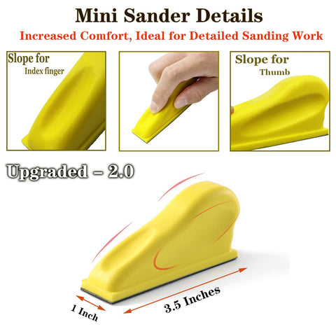 AutKerige ergonomic detail sander designed for comfortable extended use