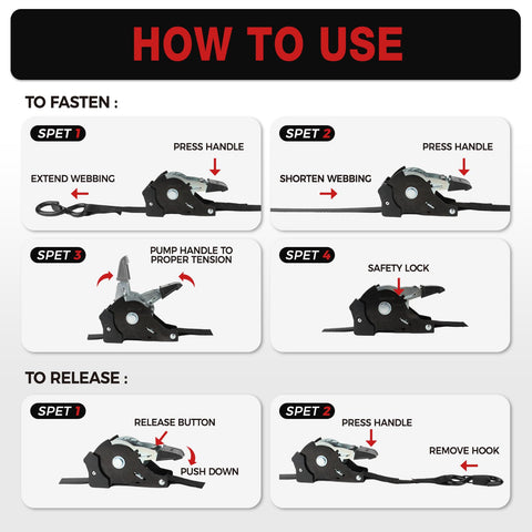Autofonder storage bag keeps straps organized after use.