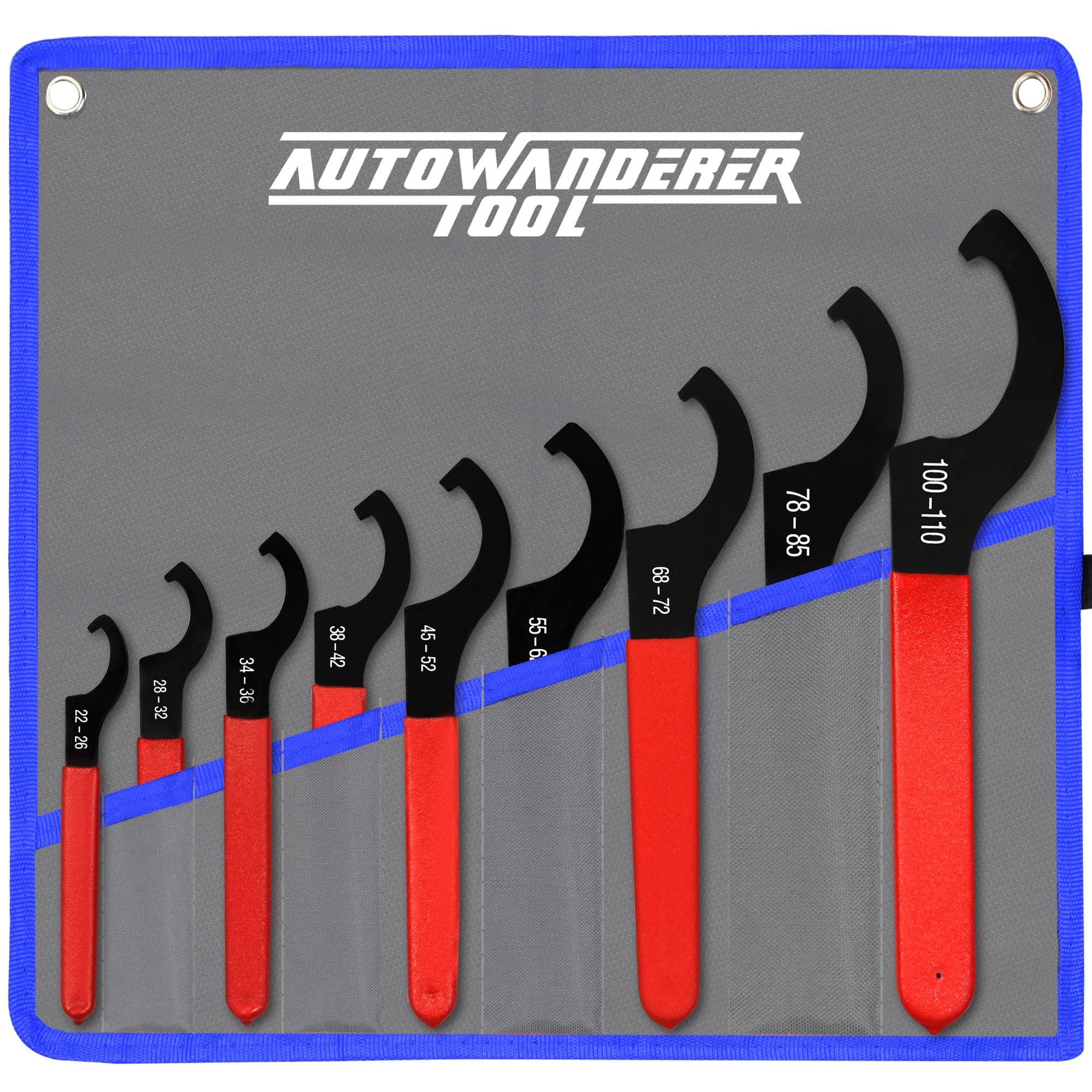 AutoWanderer Tool coilover spanner 28-32mm ideal for adaptive shocks and quick tweaks