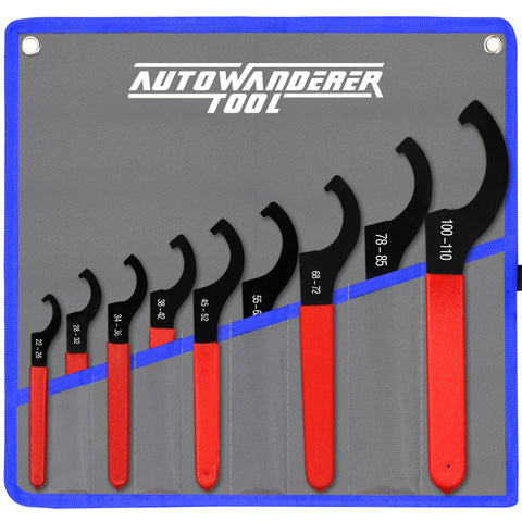 AutoWanderer Tool coilover spanner 28-32mm ideal for adaptive shocks and quick tweaks