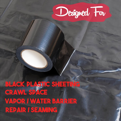Autrends Black Seal Tape for housewrap seaming delivers conformable bonding.