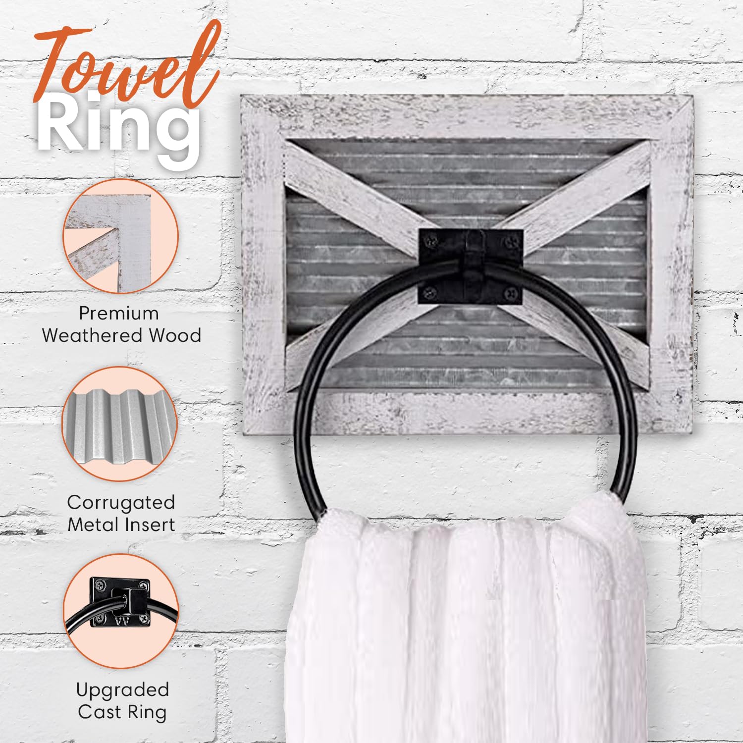 Autumn Alley wall-mount setup showcasing space-saving bathroom storage.