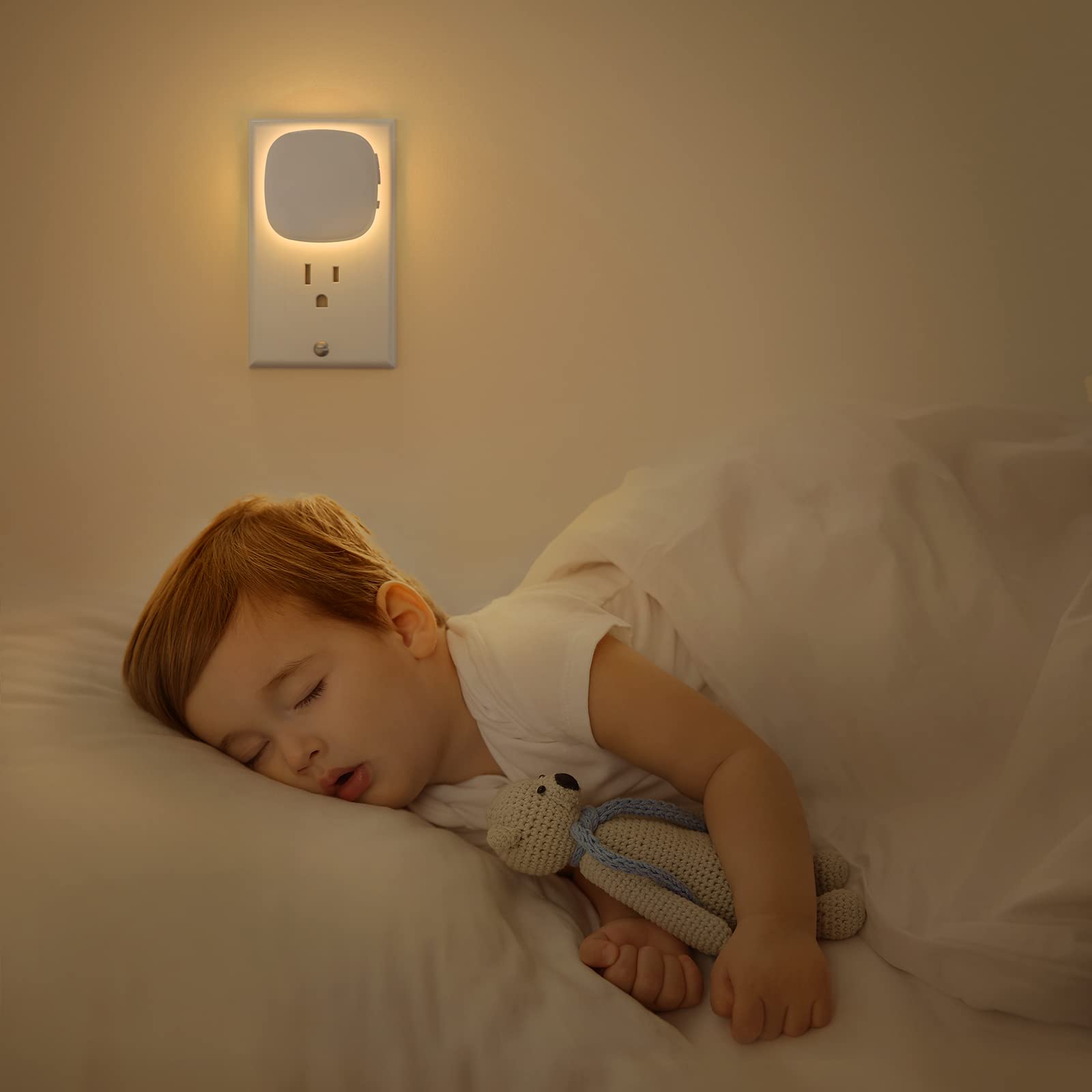 AUVON night lights used on stairs and hallways for safe navigation at night.