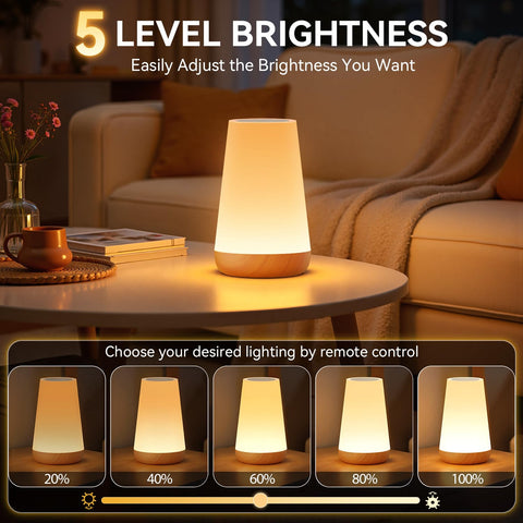 Auxmir night light in 4 modes for different moods.
