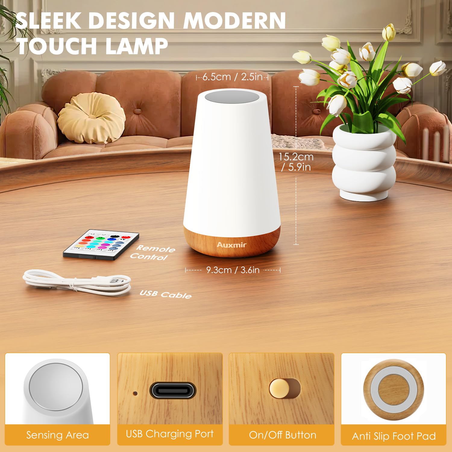 Auxmir night light makes a thoughtful gift for kids and new parents.