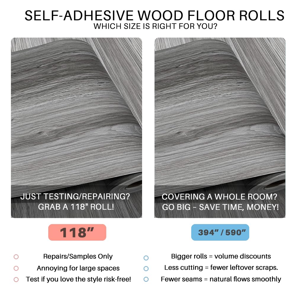 auxua peel and stick installation shown for quick, tool-free flooring updates.