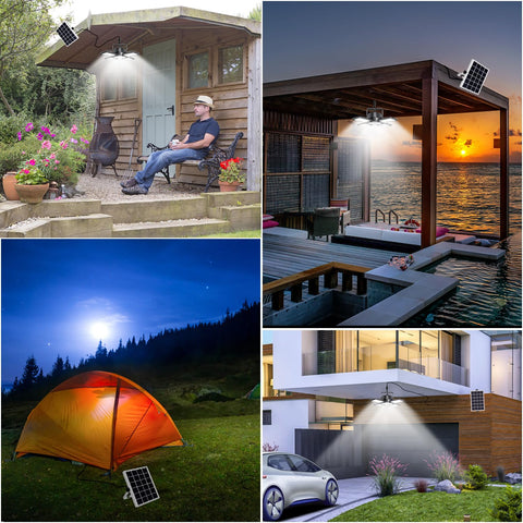 Auzev motion sensor light with four modes for day and night use