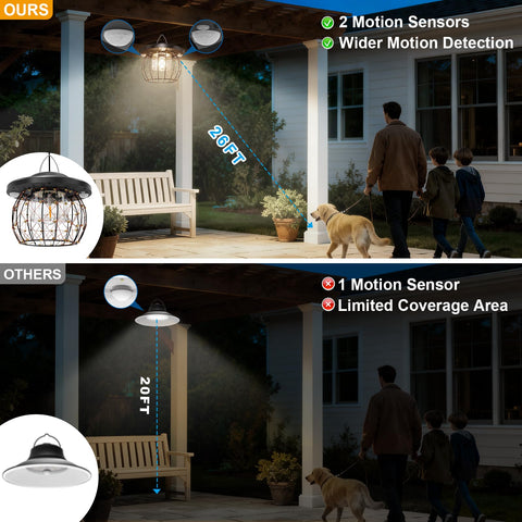 Auzev gazebo light controlled by remote for quick ambiance changes