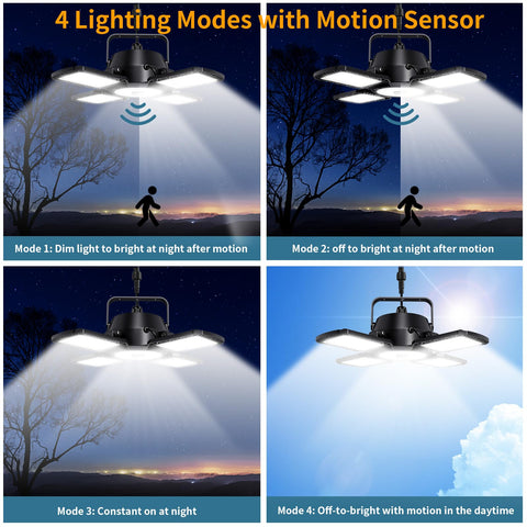 Auzev solar light remote control for easy mode and brightness adjustment