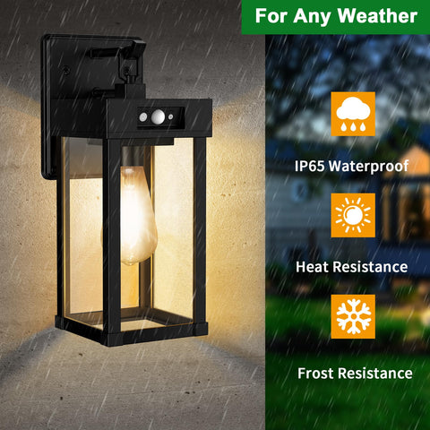 Auzev warm white bulb included for immediate ambient glow.