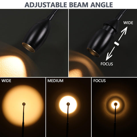 AUZONIMICS floor lamp remote control offers convenient adjustments up to 39 feet.